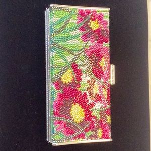 Authentic Judith Leiber Swarovski jeweled clutch minaudiere bag! Purely fabulous
